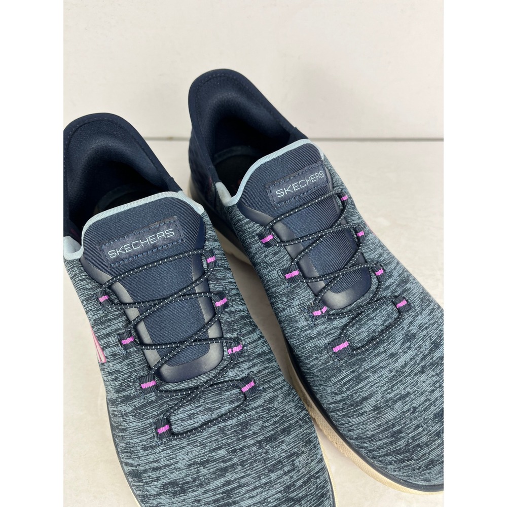 Skechers Slip-Ins Sneakers Women 8 Navy Ultra Flex 3.0 Hands Free Sporty Comfort - Picture 14 of 15